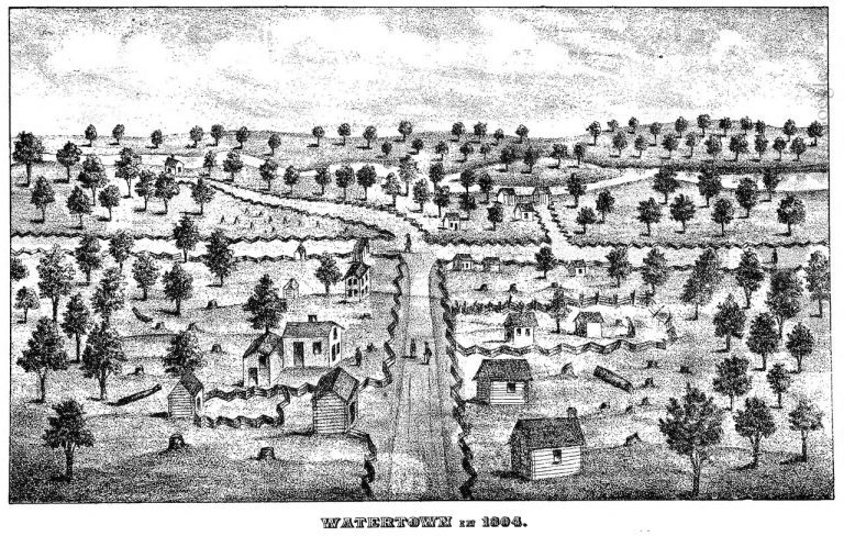 Early Watertown - First Schoolhouse and Solar Eclipse of 1803